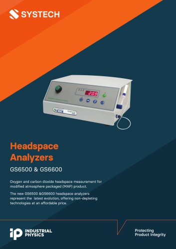 Systech GS6500 & GS6600 Headspace Analyzers