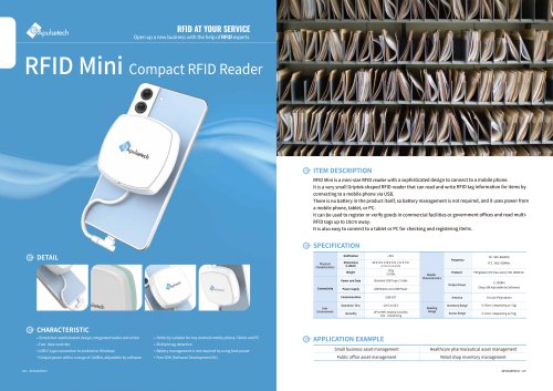 RFID Mini Compact RFID Reader