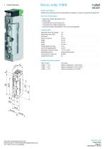 Electric strike 118RR