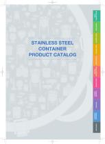 Stainless Steel Container Catalog