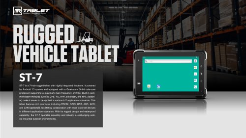 3Rtablet 7" Rugged Tablet ST-7