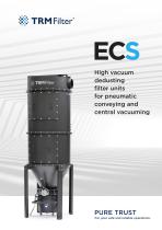 ECS - High Vacuum Dedusting Filter Units for Pneumatic Conveying and Central Vacuuming