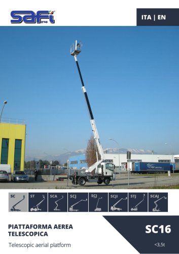 AERIAL WORK PLATFORM HEIGHT 16 METER