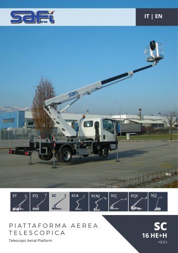 SC16 - Telescopic aerial platform 16m