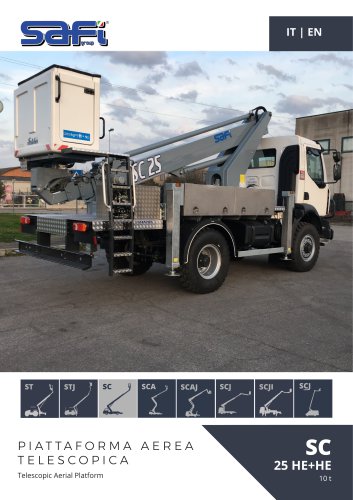 SC25 - Telescopic aerial platform 25m