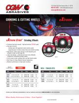 GRINDING & CUTTING WHEELS