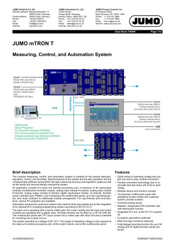 JUMO mTRON T