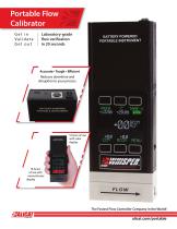 Portable Flow Calibrator