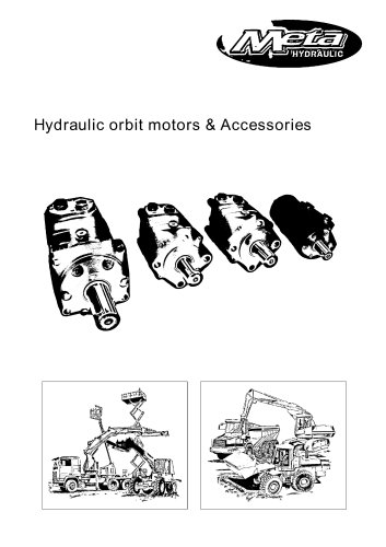 Hydraulic orbit motor & Accessories