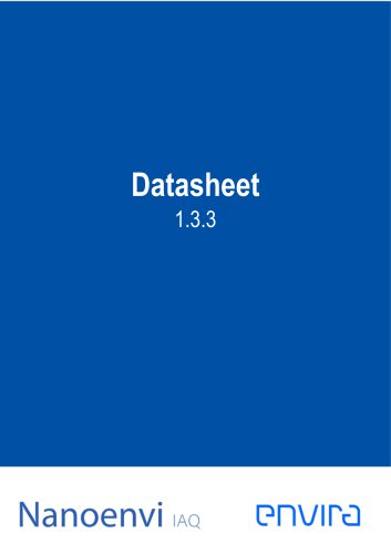 Datasheet IAQ