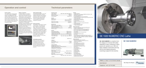 SE 1020 numeric