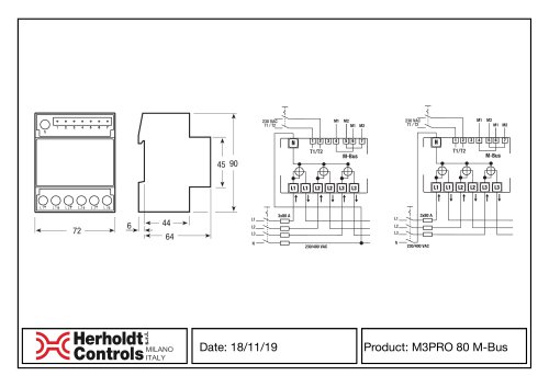 M3PRO 80 M-Bus MID