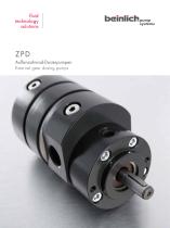 ZPD External gear dosing pumps