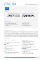 VTC 6210-BK Datasheet