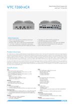 VTC 7260-7C4/-5C4 Datasheet