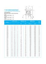 719 Series Thin Section Angular Contact Ball Bearing