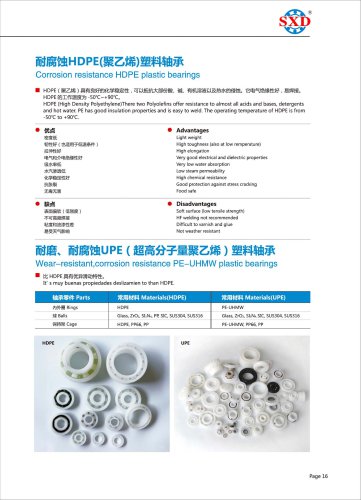 HDPE Plastic Bearing