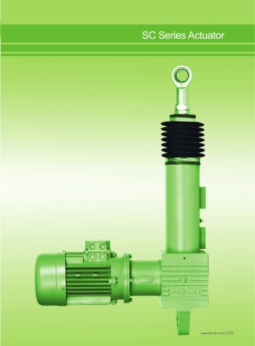 2024 Lim-Tec Screw Jack Actuator SC Catalog