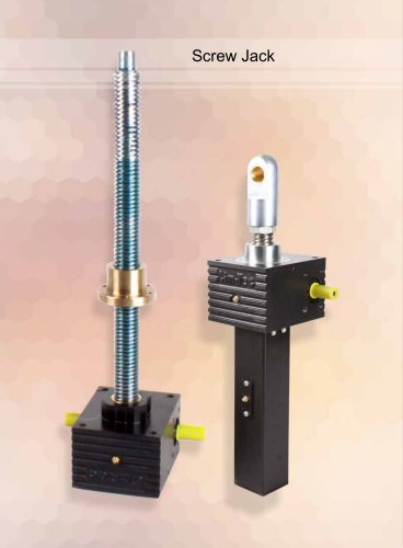 Lim-Tec screw jack catalog-SJA Series