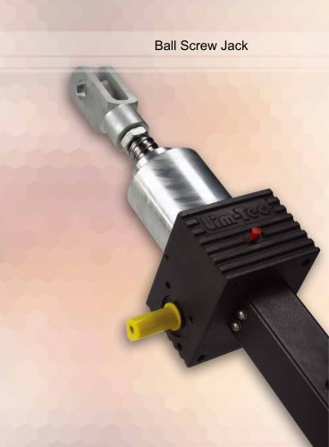 Lim-Tec screw jack catalog-SJB Series