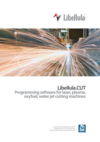 Libellula.CUT EN - Programming software for laser cutting machines, plasma, oxy-cut, water jet