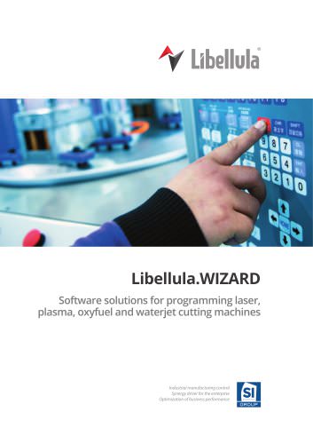 Libellula.WIZARD Software solutions for programming laser, plasma, oxyfuel and waterjet cutting machines