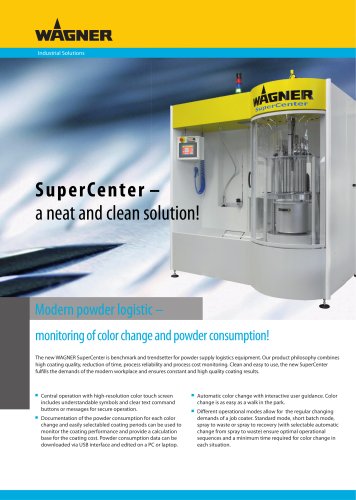 SuperCenter, a neat and clean solution!