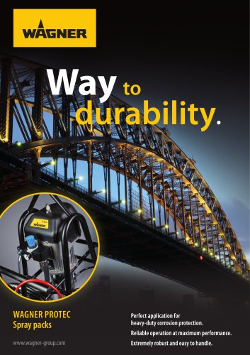 WAGNER PROTEC SPRAYPACKS BROCHURE