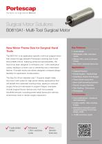 Multi-Tool Surgical Motor (B0810A1) Brochure