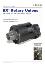 RX Rotary Joint Brochure - EUROPEAN version