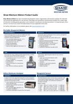 Shaw Moisture Meters Product Guide