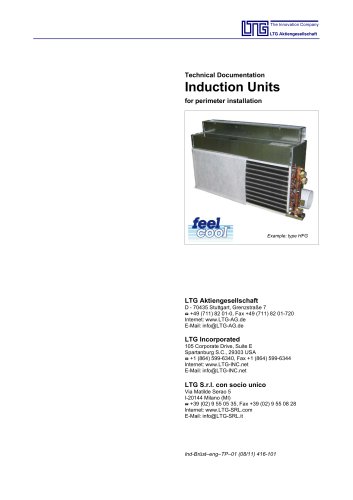 Induction Units for Perimeter Installation