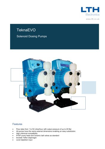   TeknaEvo    Solenoid Dosing Pump