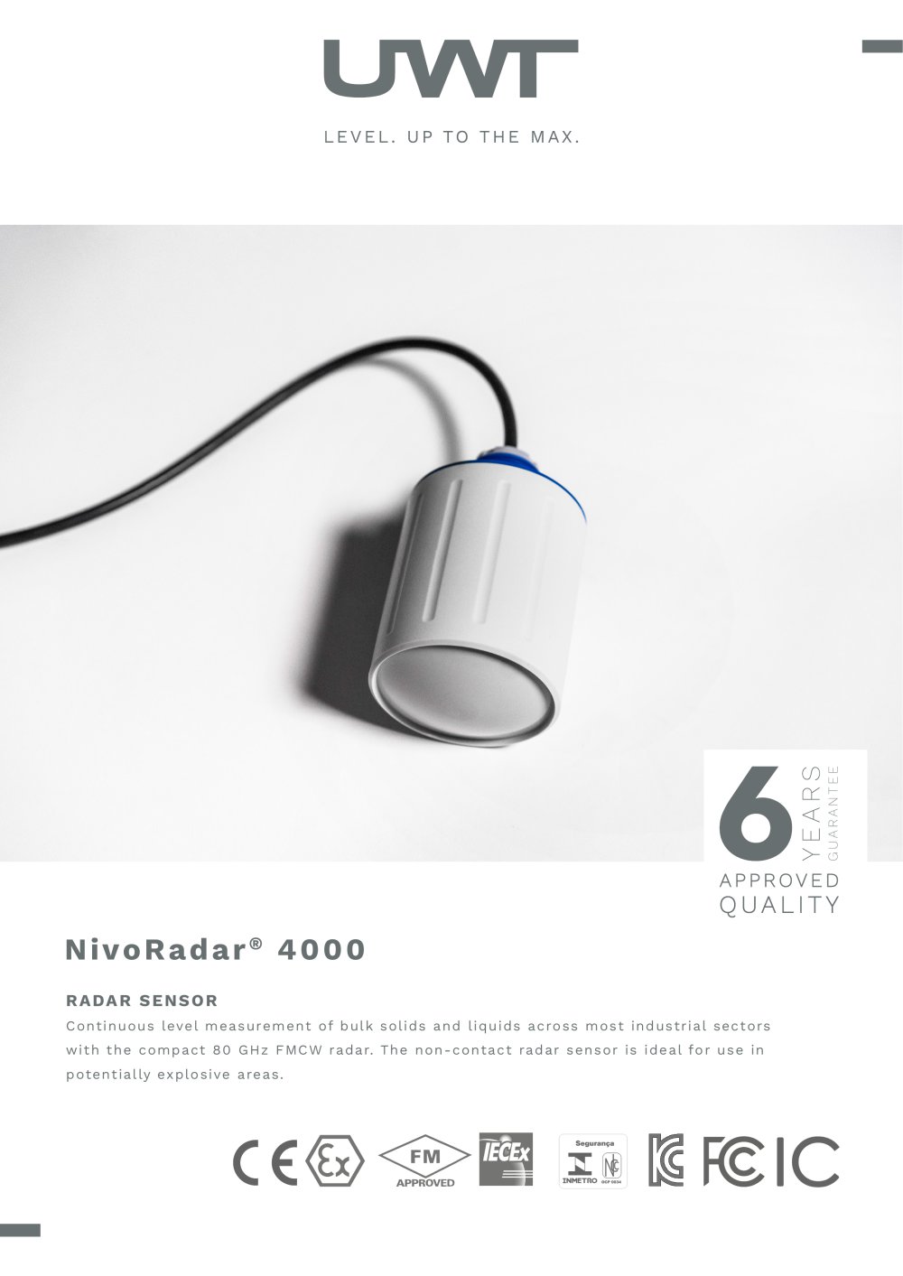 NivoRadar&reg; NR 4000 - UWT GmbH