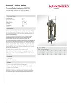 Pressure Reducing Valves DM 701