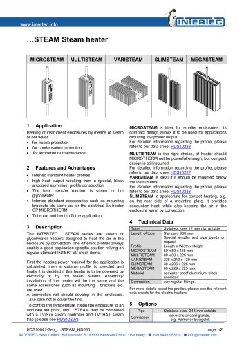 steam heaters