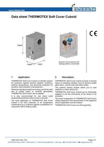 THERMOTEX Soft Cover Cuboid