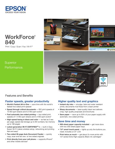 WorkForce® 840