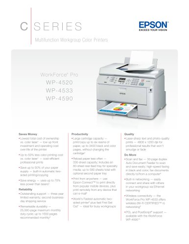 WorkForce Pro WP-4520