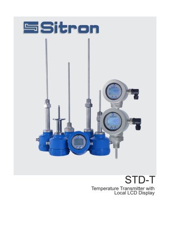 STD-TTemperature Transmitter withLocal LCD Display