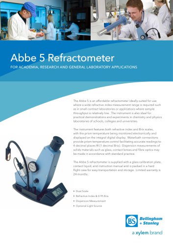 Abbe 5 Refractometers