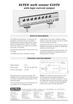 Weft sensor E2071