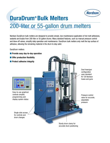 DuraDrum® Bulk Melters