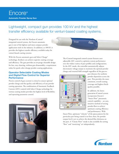 Encore® Automatic Powder Spray Gun