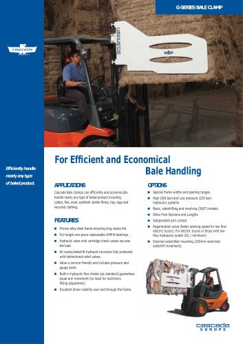 G Series Bale Clamps