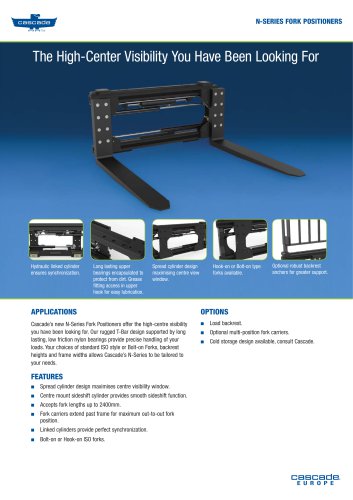 N-SERIES FORK POSITIONERS