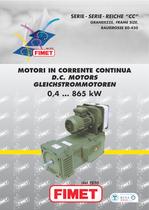 large DC motor CC series