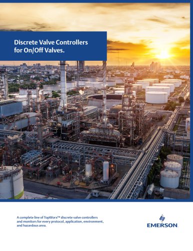 Brochure: TopWorx Discrete Valve Controllers Product | Topworx