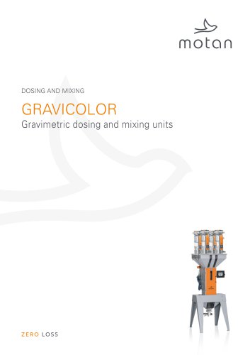 GRAVICOLOR Gravimetric dosing and misxing units