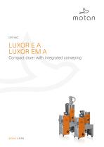 LUXOR E A LUXOR EM A Compact dryer with integrated conveying